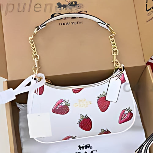 Compact Zip Top Shoulder Bag