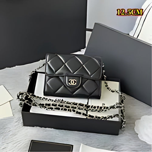 Quilted Mini Flap Crossbody Bag