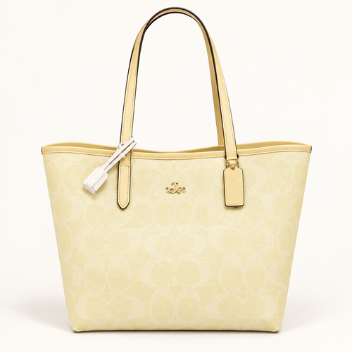Monogram Trim Tote Bag