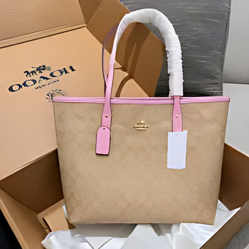 Structured Hanging Tag Tote