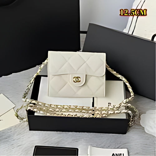 Quilted Mini Flap Crossbody Bag