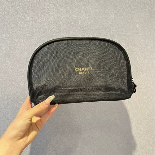 Mesh Cosmetic Organizer Bag