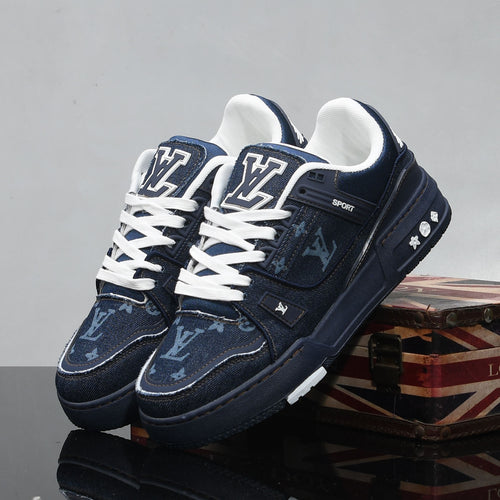 Men's Graphic Platform Sneakers