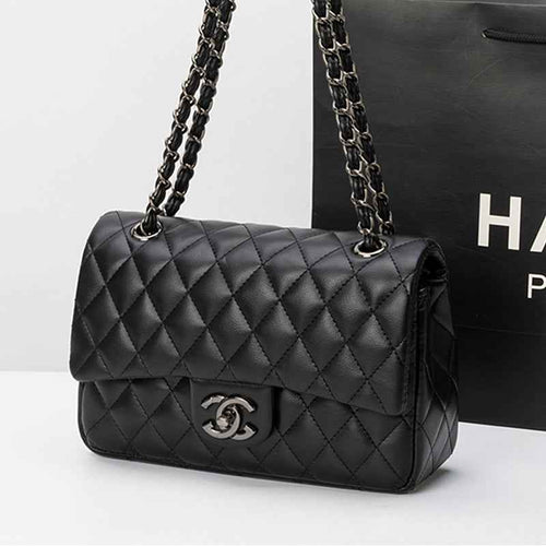 Quilted Chain Shoulder Bag