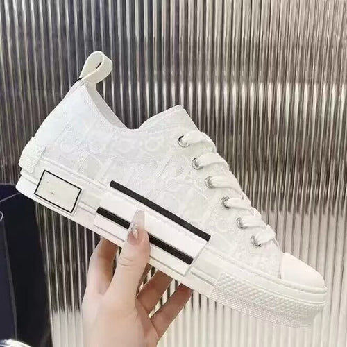 Unisex Lace Up Low Top Sneakers