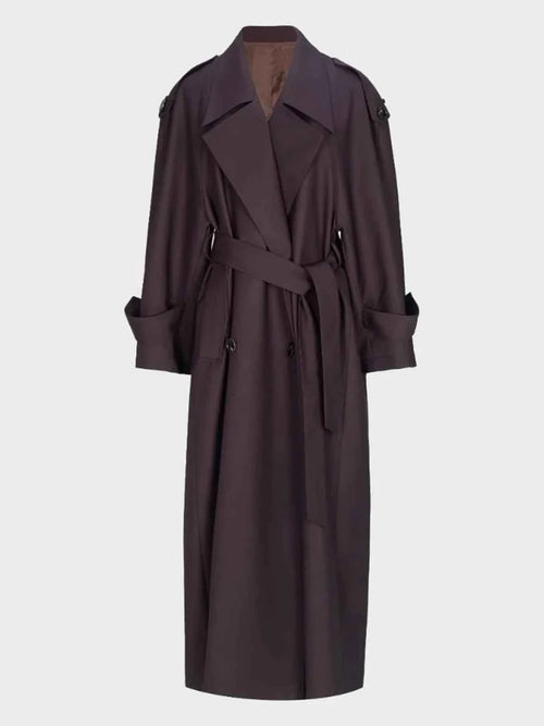 Oversized Belted Trench Coat