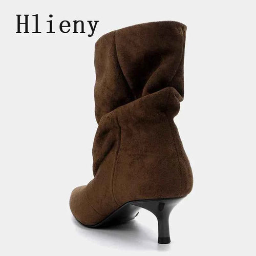 Women's Slouchy Suede Ankle Boots
