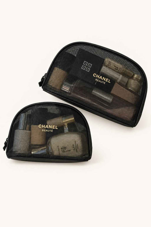 Mesh Cosmetic Organizer Bag