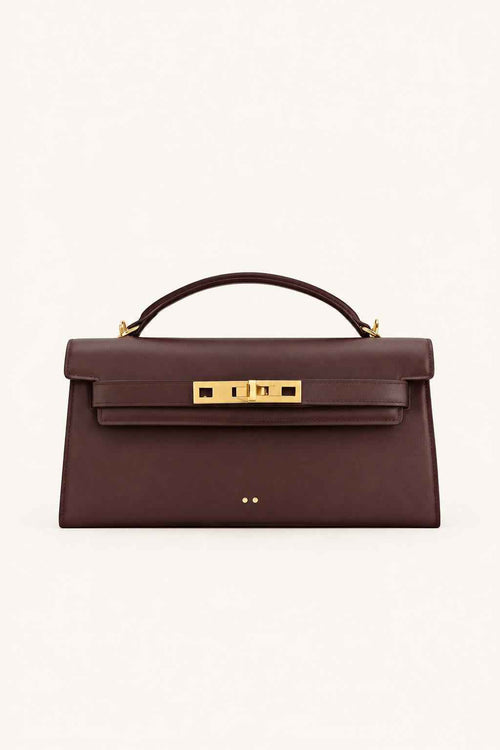 Structured Top Handle Handbag