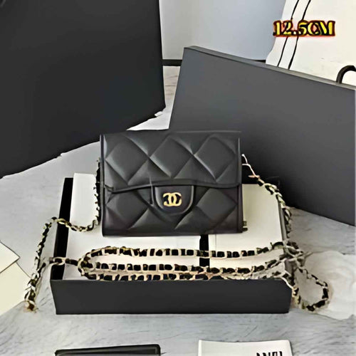 Quilted Mini Flap Crossbody Bag