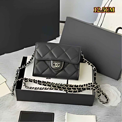 Quilted Mini Flap Crossbody Bag