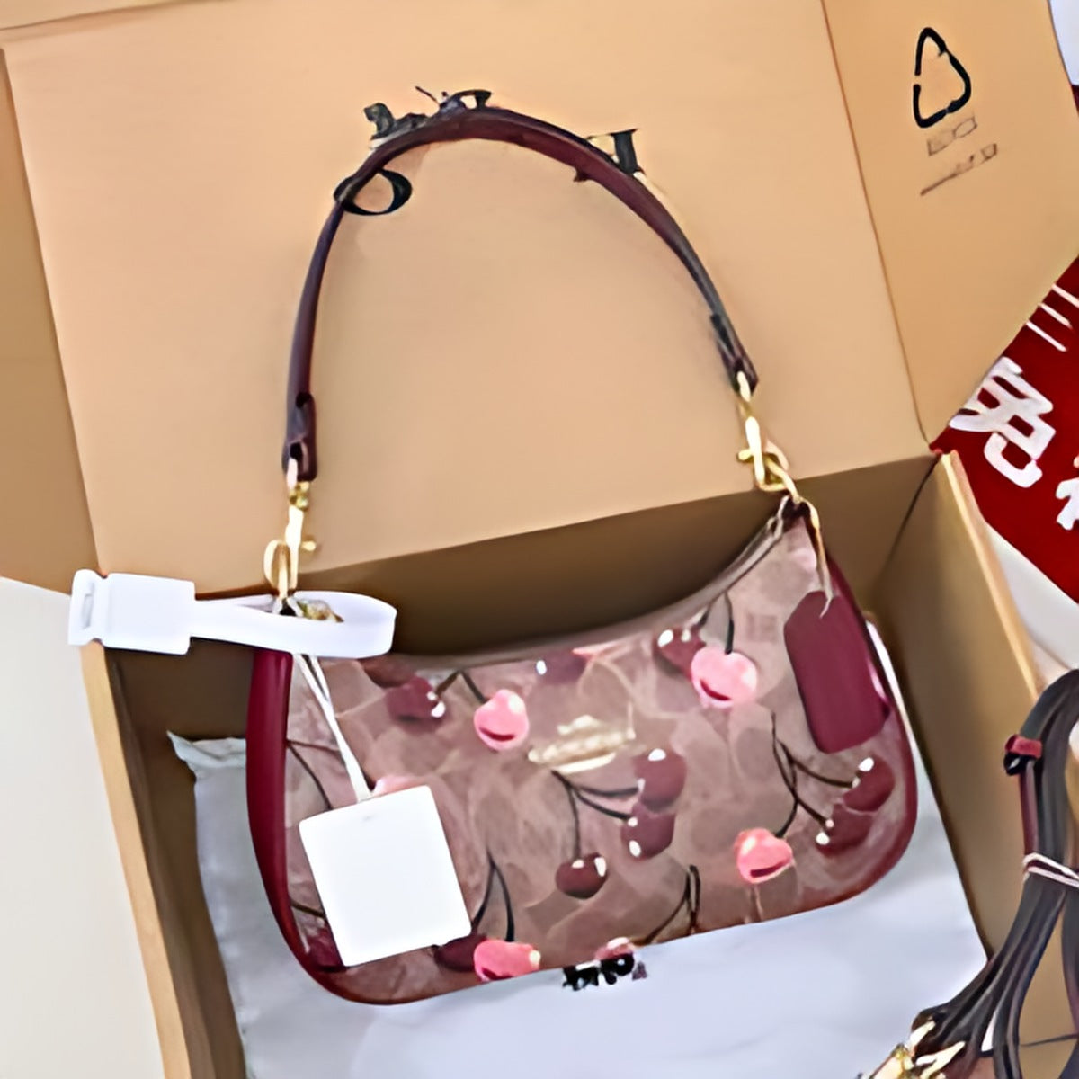Compact Zip Top Shoulder Bag