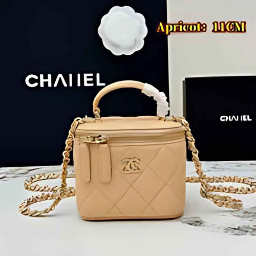 Quilted Leather Vanity Crossbody