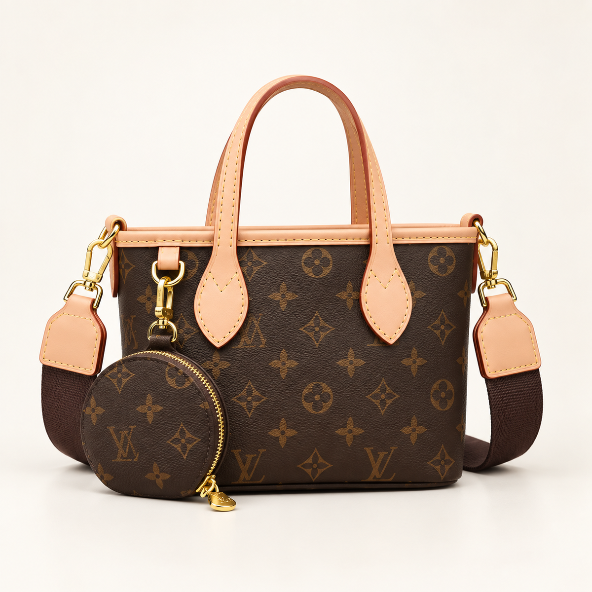 Monogram Top Handle Tote