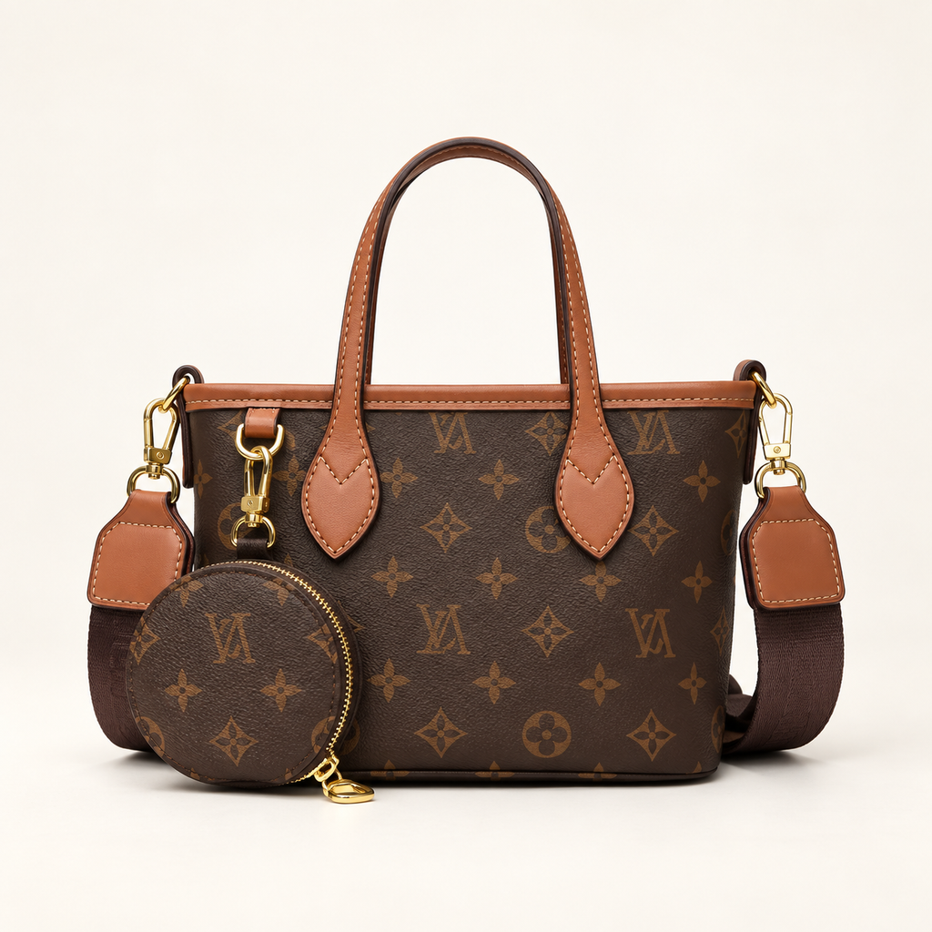 Monogram Top Handle Tote
