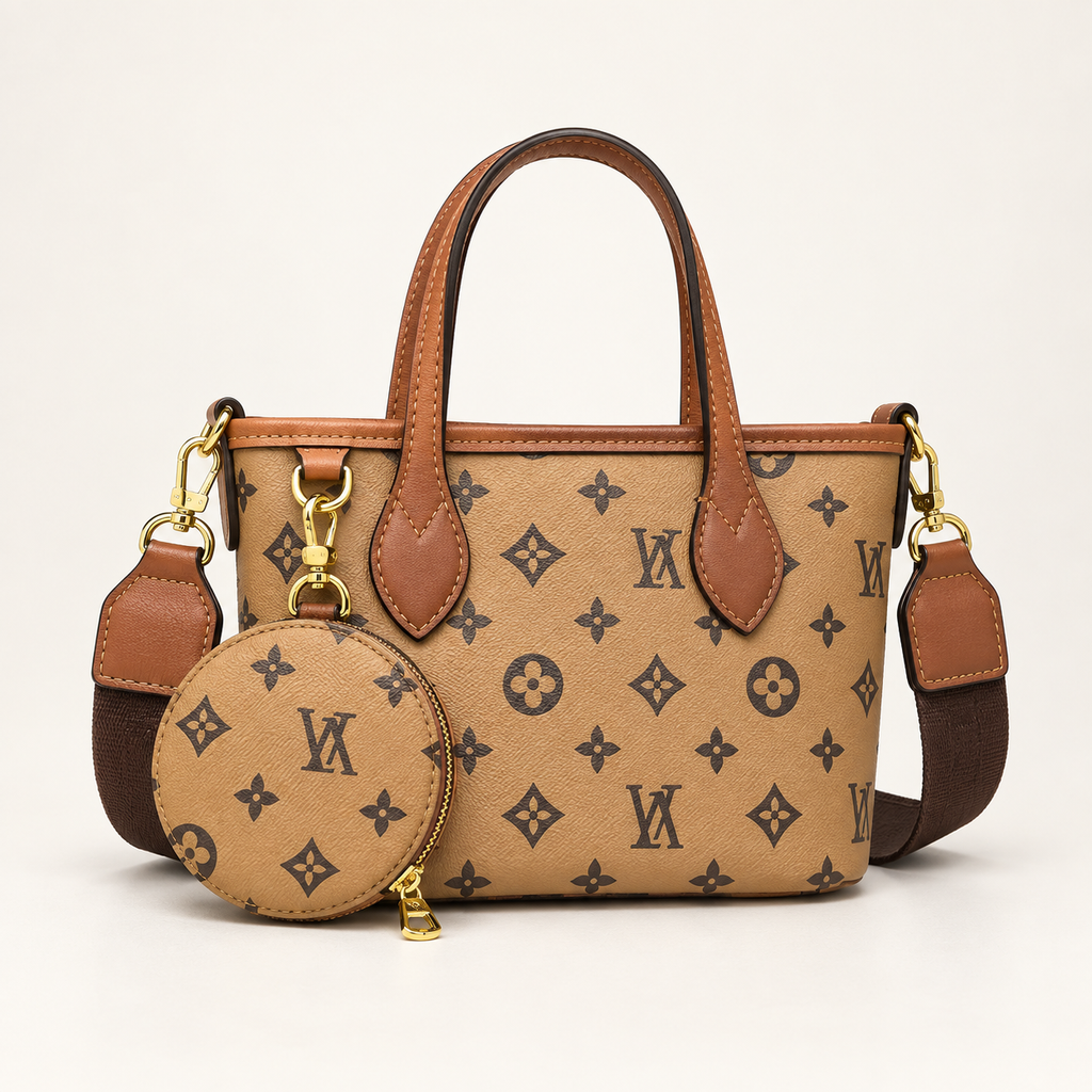 Monogram Top Handle Tote