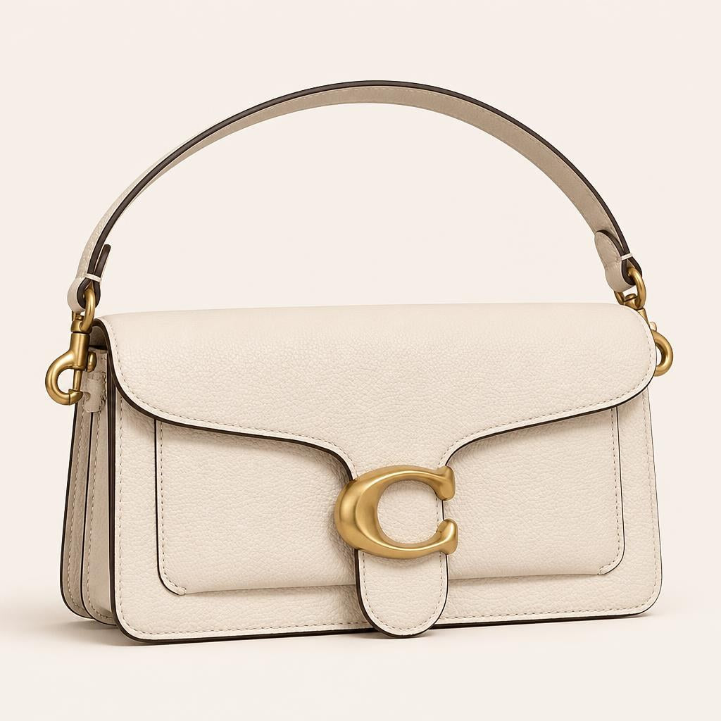 Contrast Panel Flap Crossbody Bag