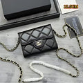 Quilted Mini Flap Crossbody Bag
