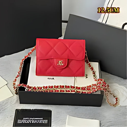 Quilted Mini Flap Crossbody Bag