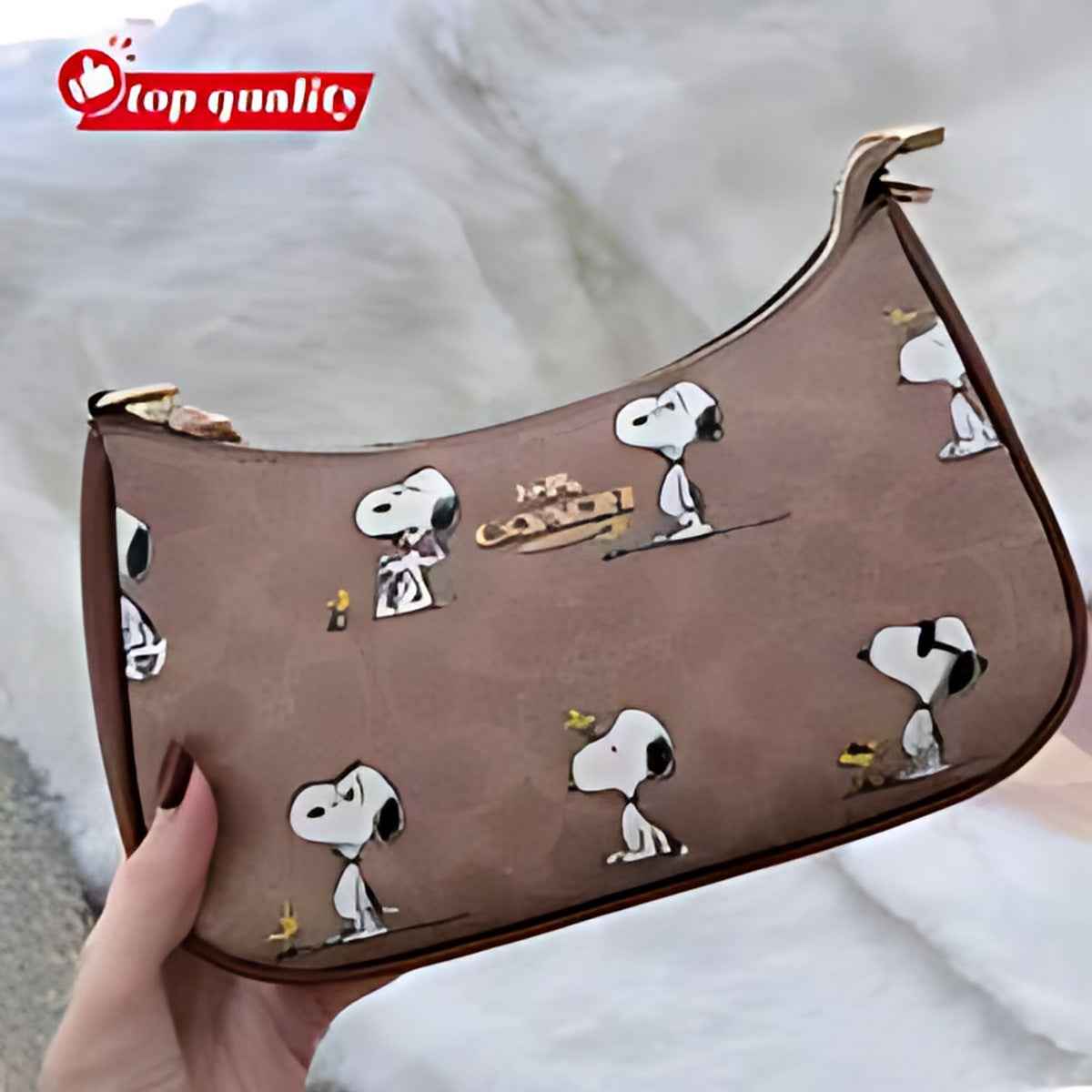 Compact Chain Shoulder Bag