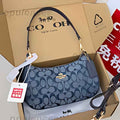 Compact Zip Top Shoulder Bag