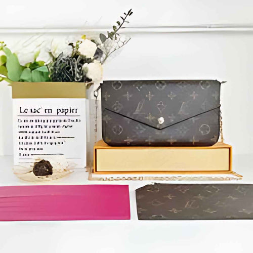 Envelope Chain Strap Clutch