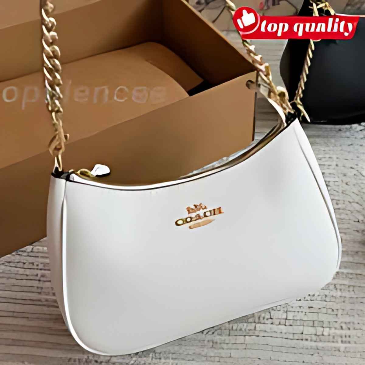 Compact Chain Shoulder Bag