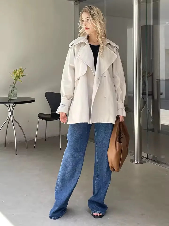 Short Trench Coat - Isabella Mae