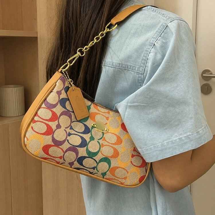 Monogram Crescent Crossbody Bag