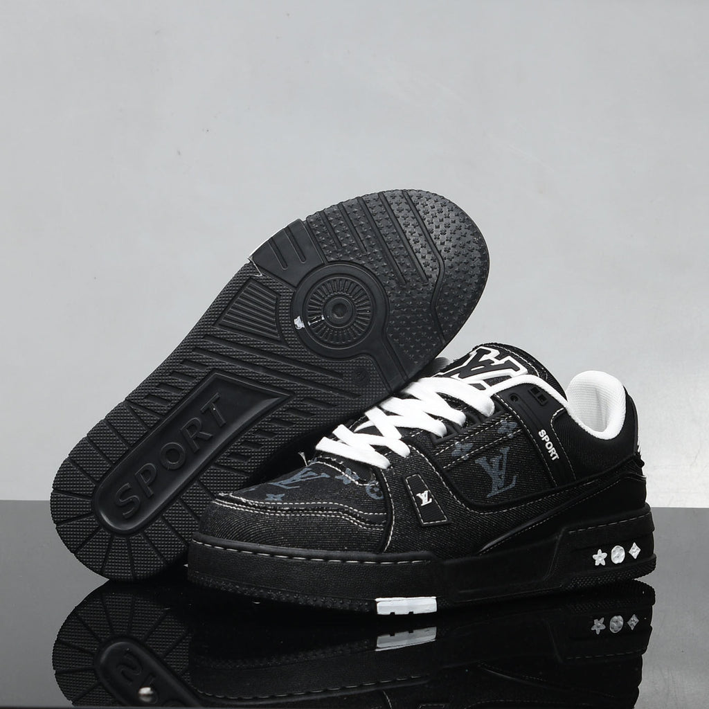 Men's Graphic Platform Sneakers