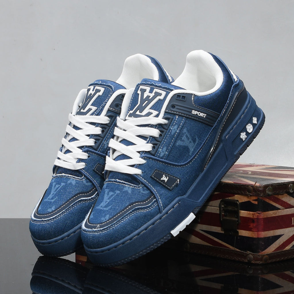 Men's Graphic Platform Sneakers