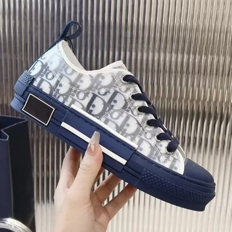 Unisex Lace Up Low Top Sneakers