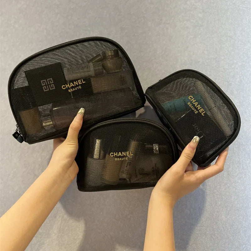 Mesh Cosmetic Organizer Bag