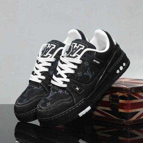 Men's Graphic Platform Sneakers