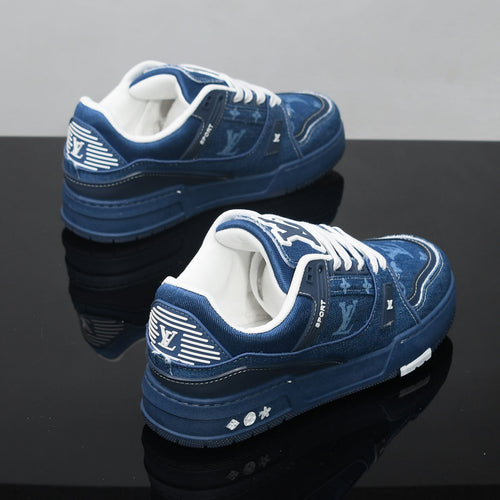 Men's Graphic Platform Sneakers
