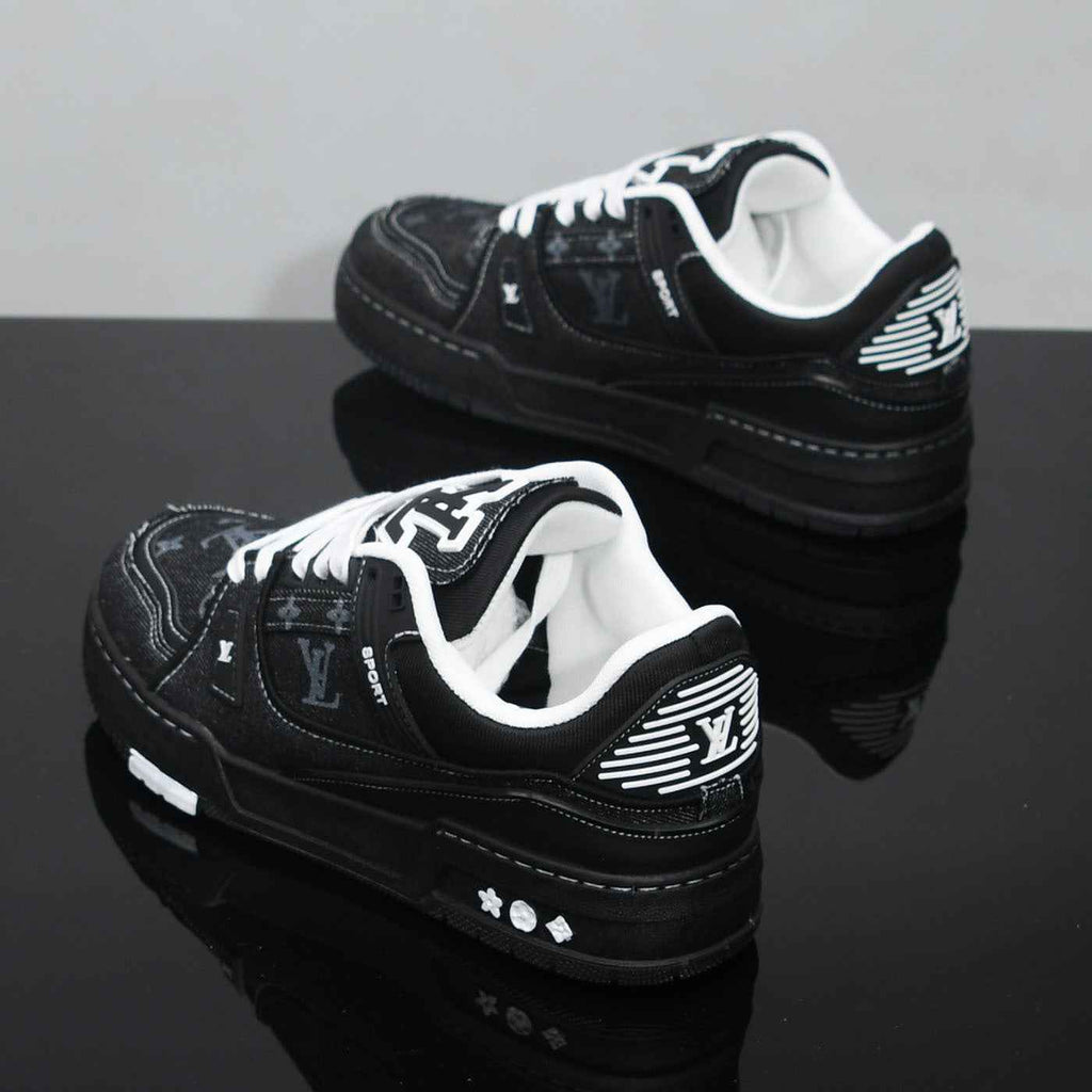 Men's Graphic Platform Sneakers