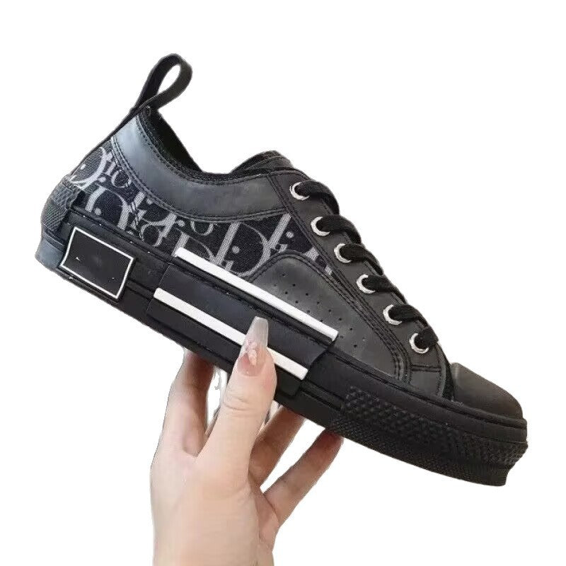 Unisex Lace Up Low Top Sneakers