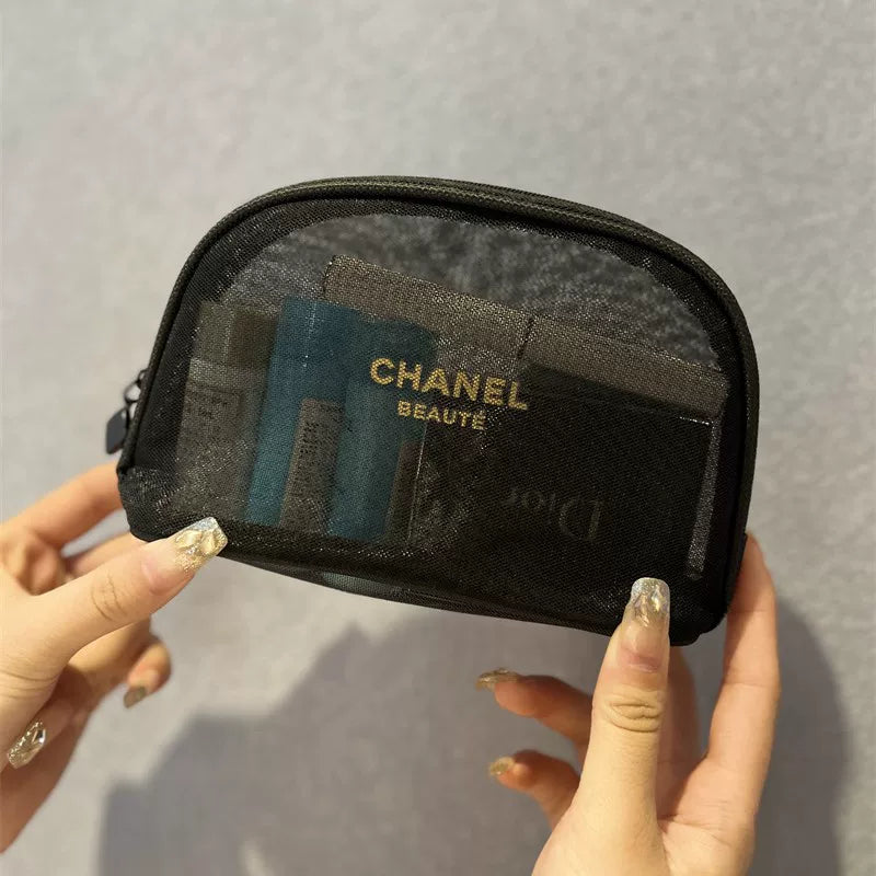 Mesh Cosmetic Organizer Bag