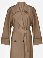 Oversized Belted Trench Coat