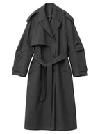 Longline Belted Trench Coat