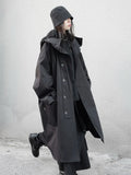 Oversized Hooded Trench Coat - Isabella Mae
