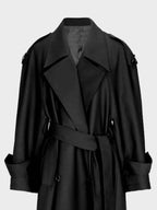 Oversized Belted Trench Coat