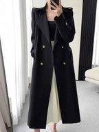 Gold Button Trench Coat