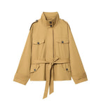 Belted Utility Jacket & Mini Skort Set - Isabella Mae