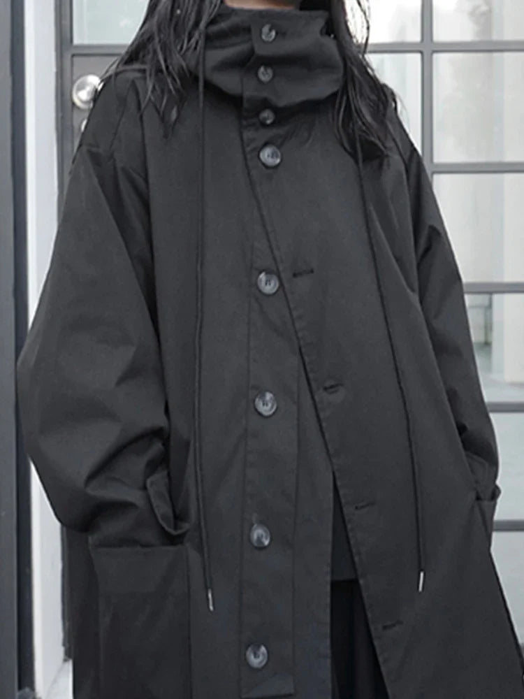 Oversized Hooded Trench Coat - Isabella Mae