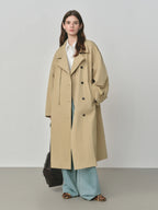Oversized Longline Trench Coat - Isabella Mae