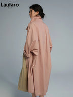 Oversized Lightweight Trench Coat - Isabella Mae