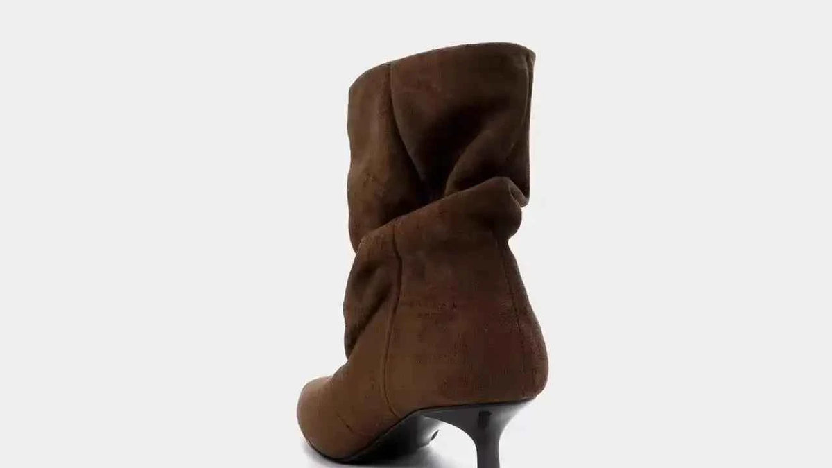 Women's Slouchy Suede Ankle Boots
