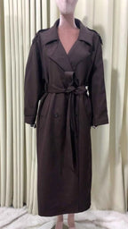 Oversized Belted Trench Coat