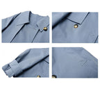 Short Belted Trench Coat - Isabella Mae